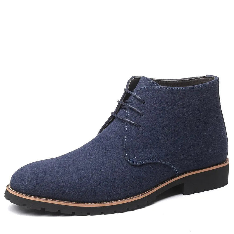 Herrskor i Suede Läder för Casual Användning 3