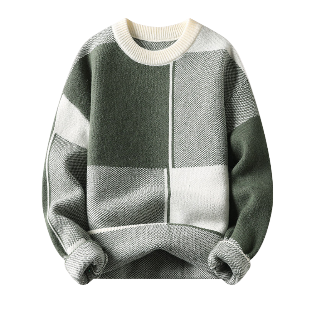 Herrsweater i Varm och Trendig Design 0