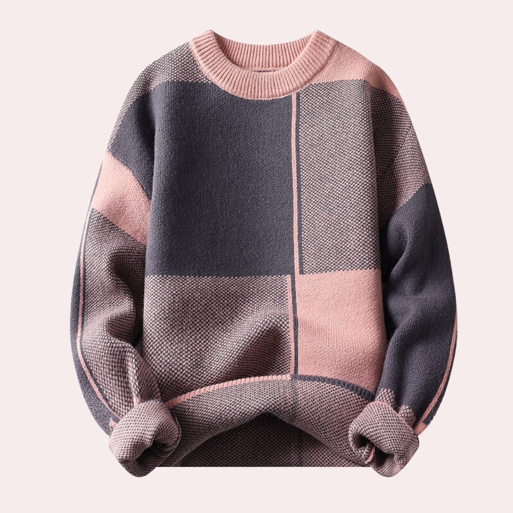 Herrsweater i Varm och Trendig Design 2