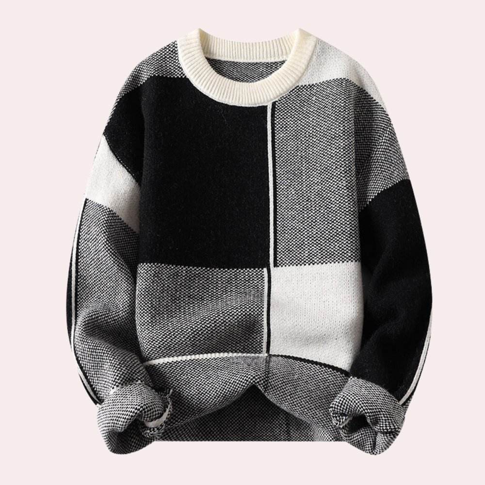 Herrsweater i Varm och Trendig Design 3