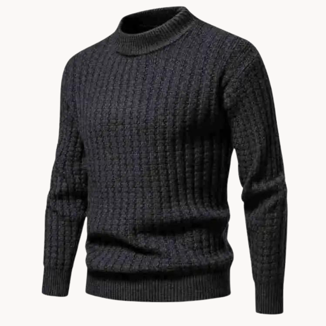 Herrtröja Crewneck Med Raffinerad Siluett 3