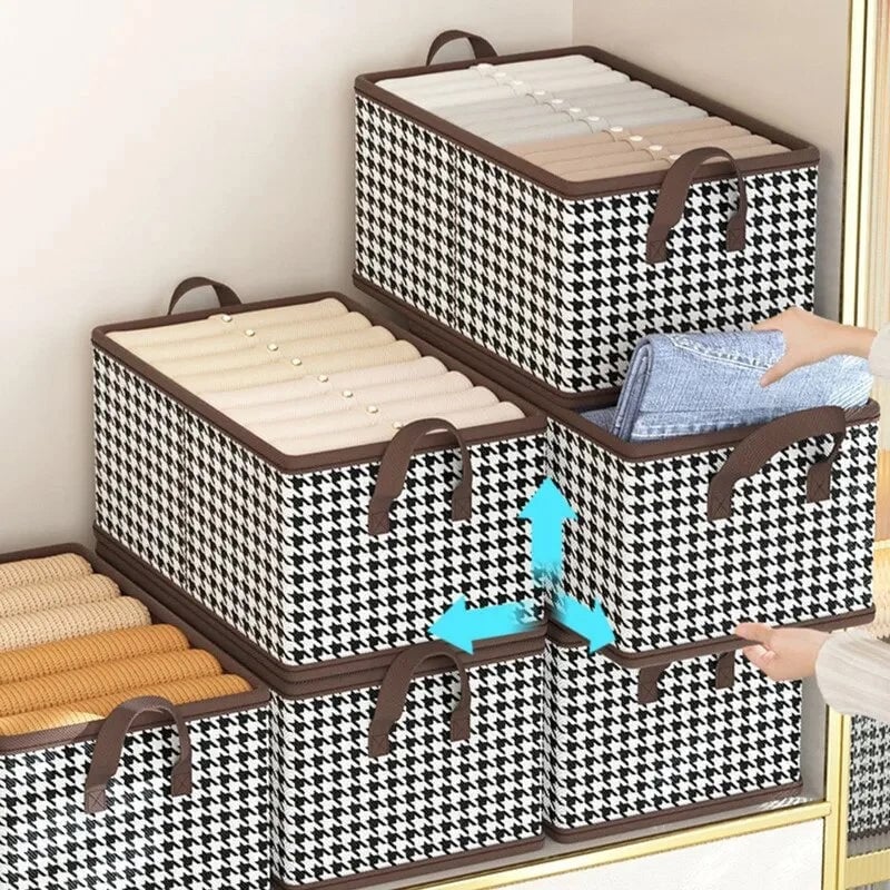 Hopfällbar Jeans Organizer för Garderob 4