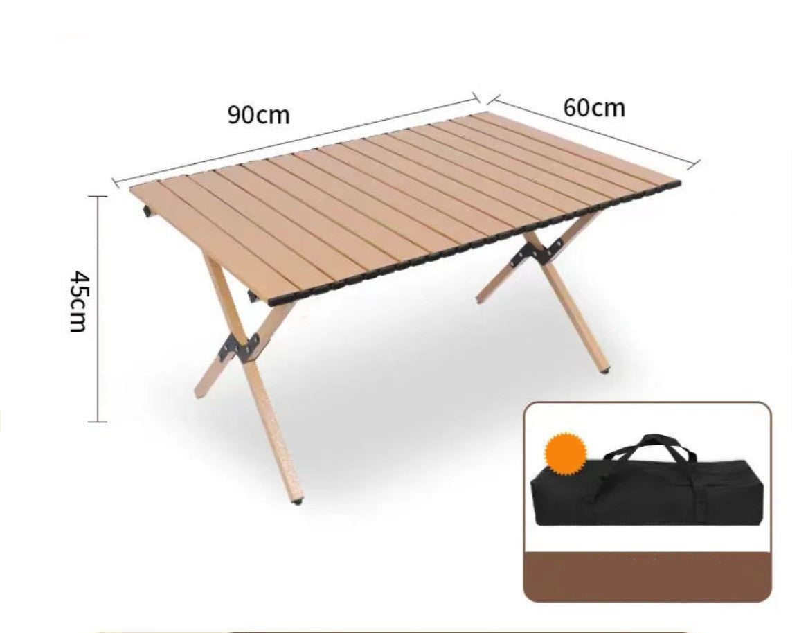 Hopfällbart Campingbord Portabelt för Utomhusbruk 0