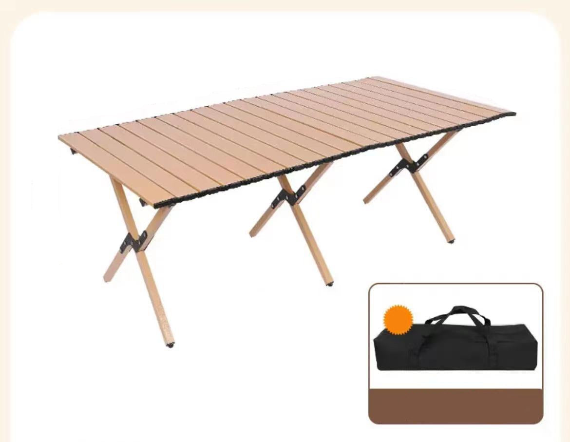 Hopfällbart Campingbord Portabelt för Utomhusbruk 3