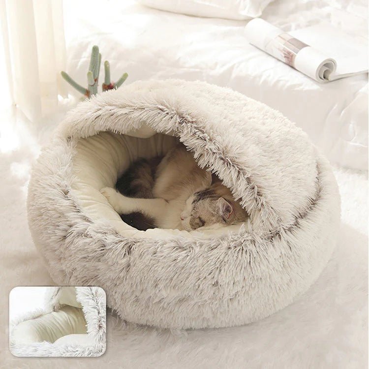 Hund- och Kattsäng CozyNest med Ortopedisk Design 0