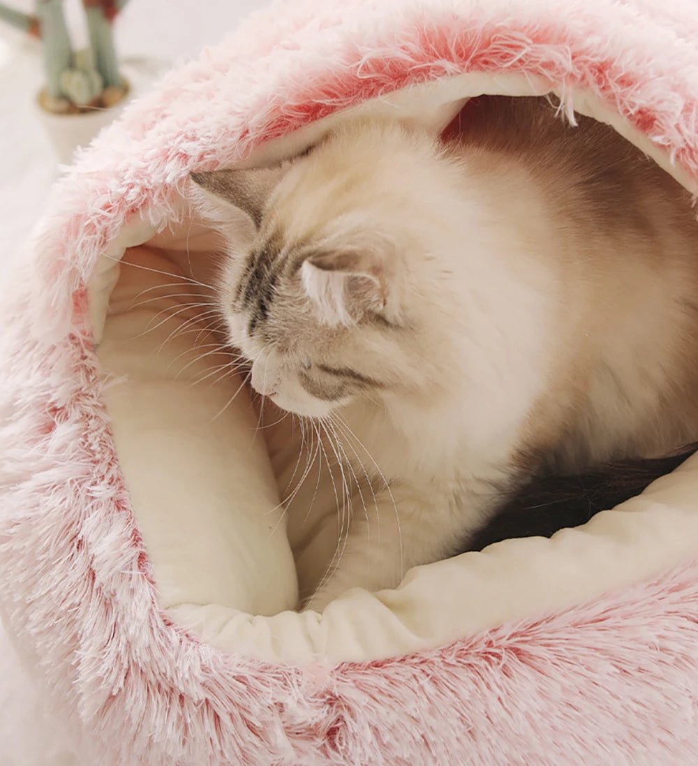 Hund- och Kattsäng CozyNest med Ortopedisk Design 3