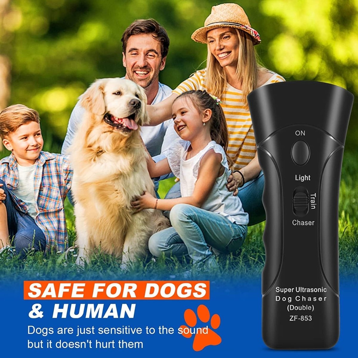 Hundens Anti-Bark Enhet Ultraljud 3