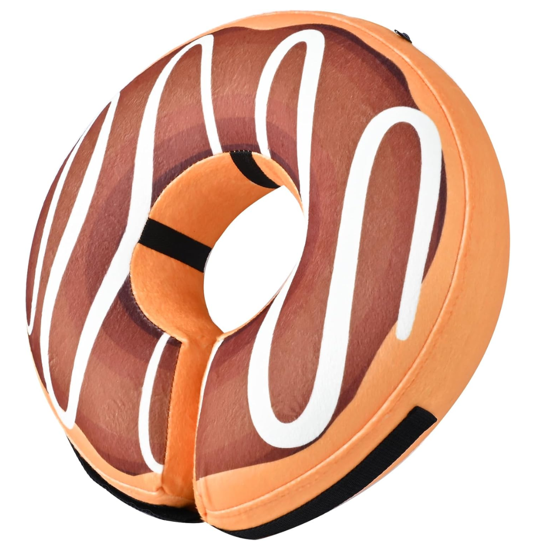 Hundhalsband Munkformad Justerbar för Bekväm Återhämtning 5