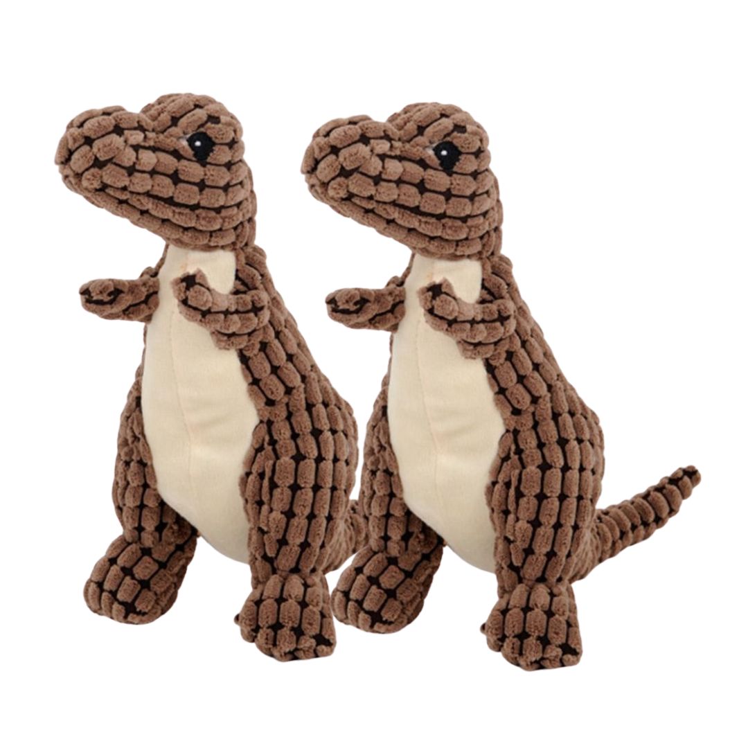 Hundleksak Dinosaurie Mjuk och Lekfull 9