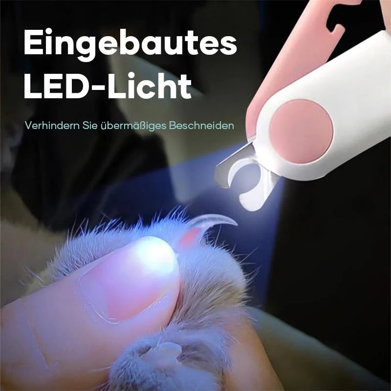 Husdjur Nagelklippare med LED-lampa 2