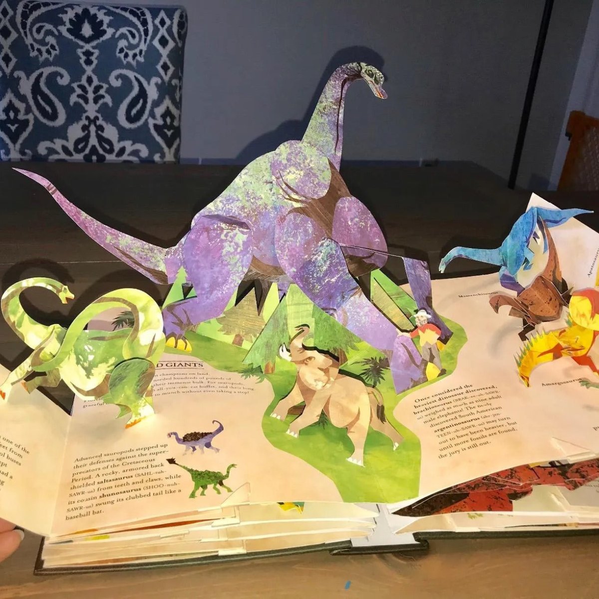 Interaktiv 3D Dinosauriebok för Barn 1