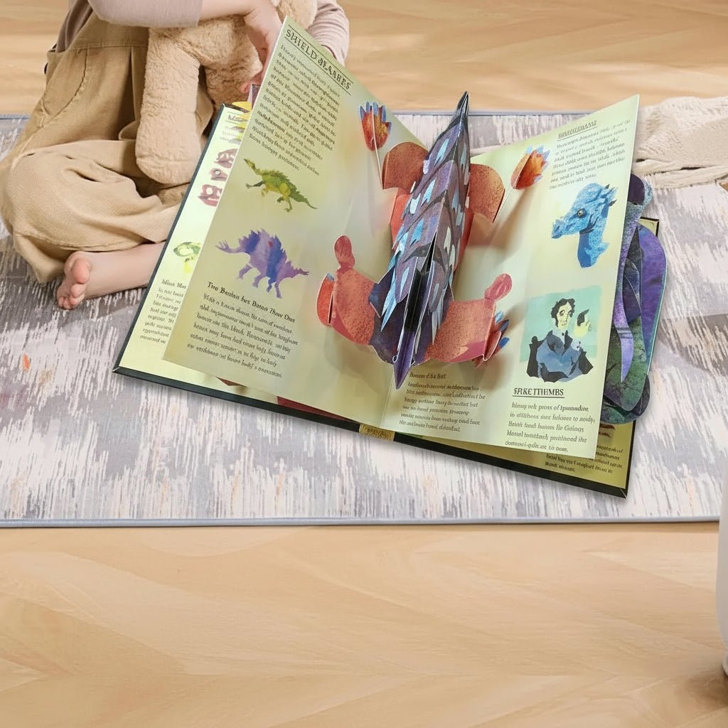 Interaktiv 3D Dinosauriebok för Barn 4