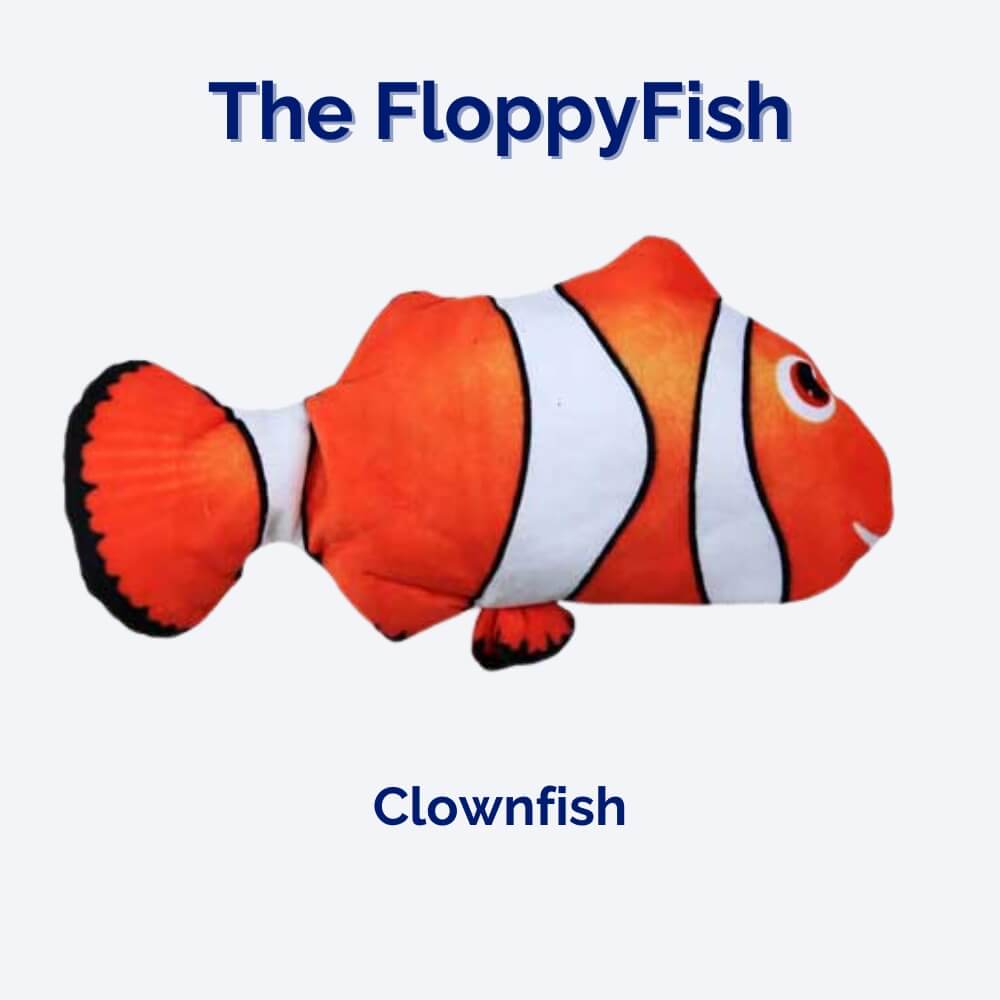 Interaktiv Hundleksak FloppyFish med Realistisk Rörelse 1