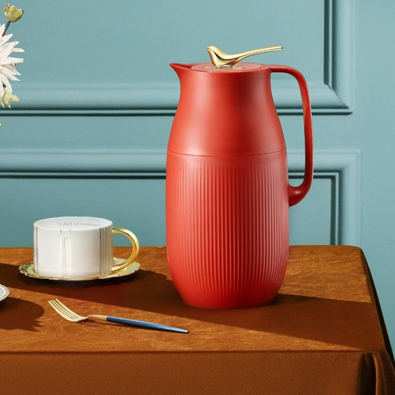 Isolerad Termosflaska Minimalistisk Design För Varmt Och Kallt Dryck 5