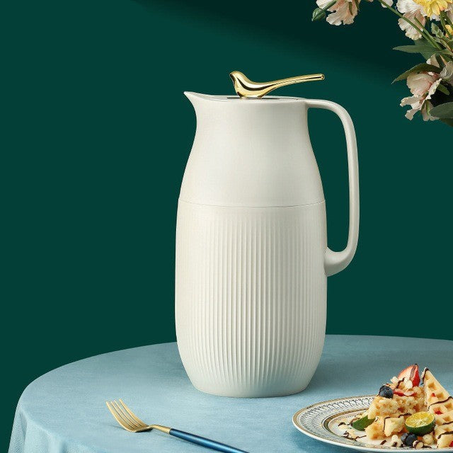Isolerad Termosflaska Minimalistisk Design För Varmt Och Kallt Dryck 9