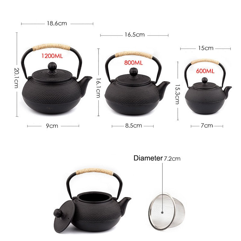Järnkokare med Infuser Traditionell Japansk Design 1