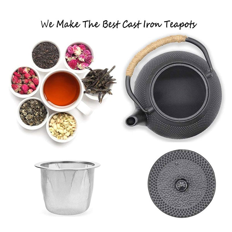 Järnkokare med Infuser Traditionell Japansk Design 3