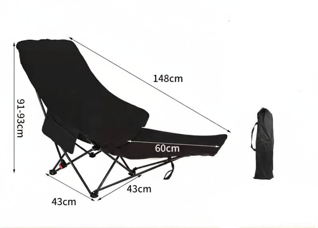 Justerbar Campingbädd för Utomhusbruk 0