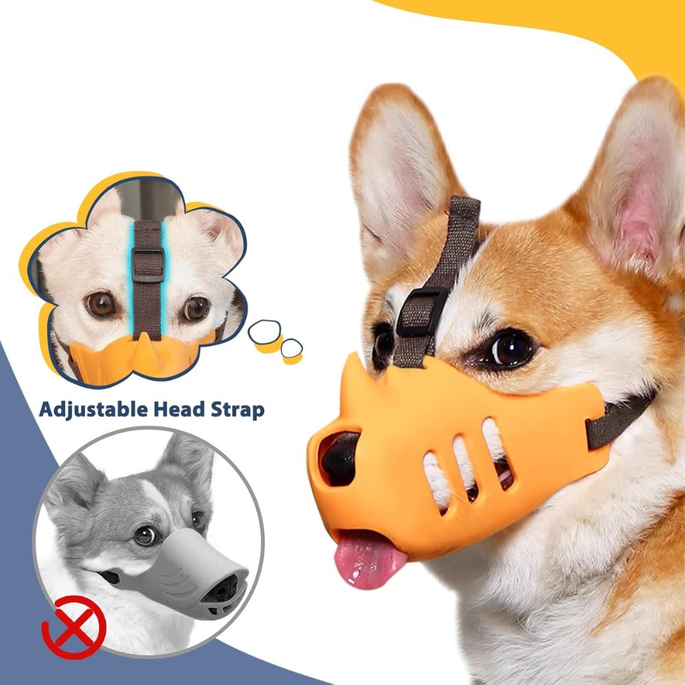 Justerbar Hund Munkorg för Små och Stora Hundar 3