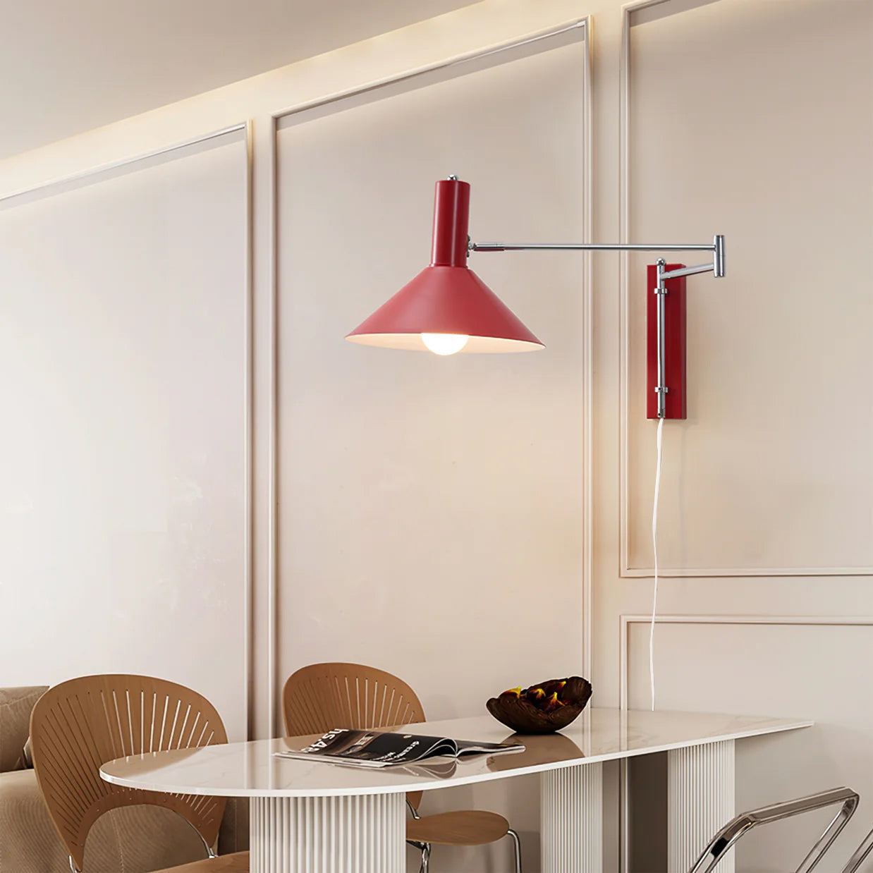 Justerbar Vägglampa Minimalistisk Design 3