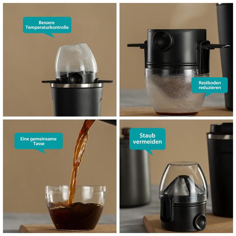 Kaffefilter Pour-Over Dubbelskiktsmikrofiltret Kompakt 5