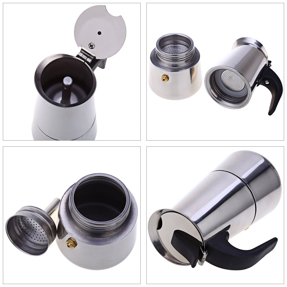 Kaffekanna Espresso Perkolator för Spis 2