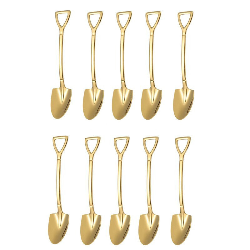 Kaffeskedar Set av 10 Bitar för Kök 11