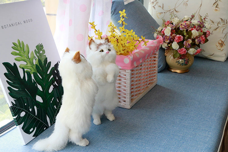 Kattfigur för Hemmakontor Dekoration Realistisk Design 4