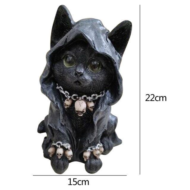 Kattstaty Dekoration för Halloween 0