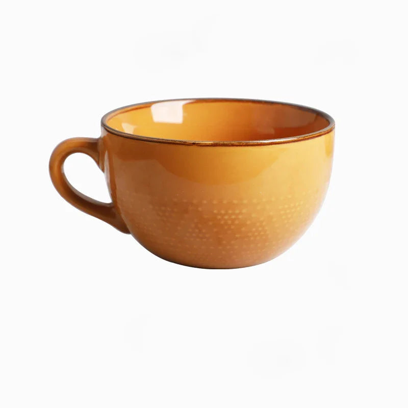 Keramisk Mugg Stor Kapacitet Färgglad Design 4