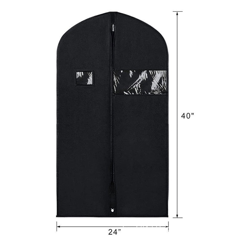 Klädväska Set med Visningsfönster för Organiserad Förvaring 3