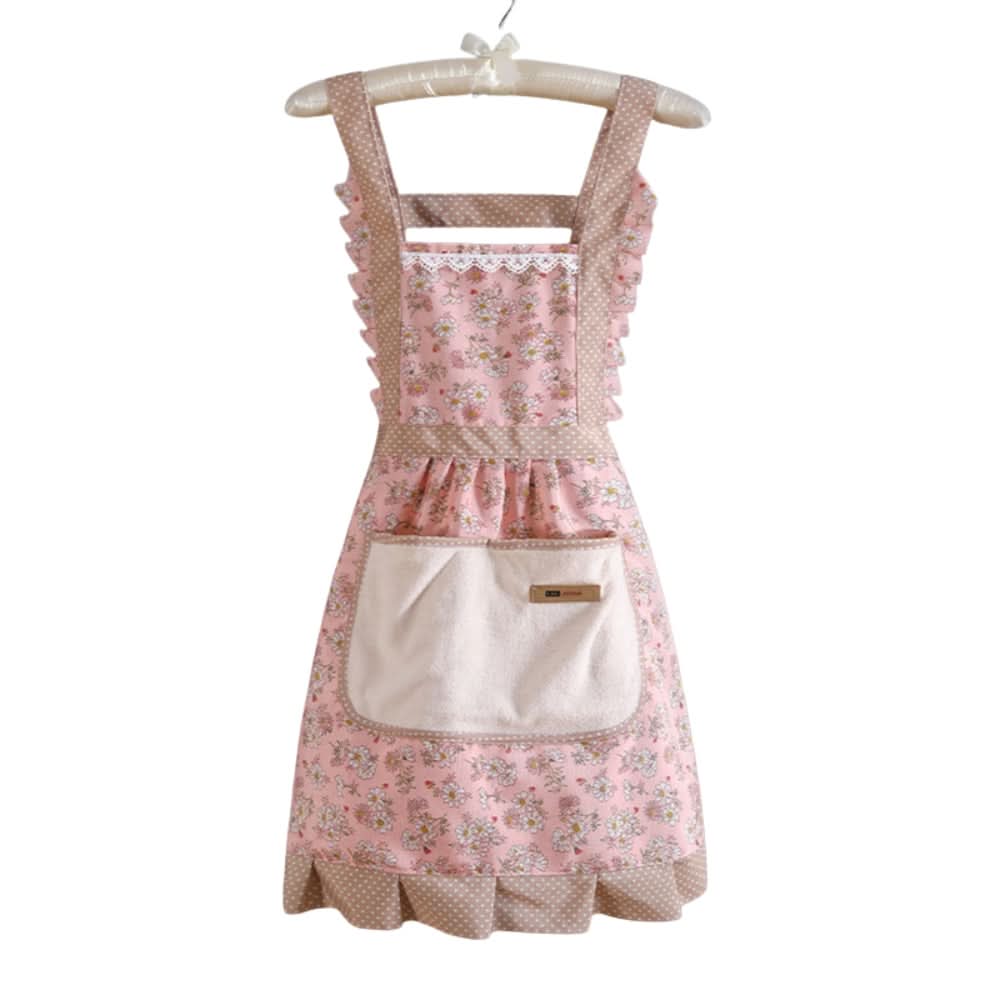 Kockkläder med Blommönster Justerbar 6
