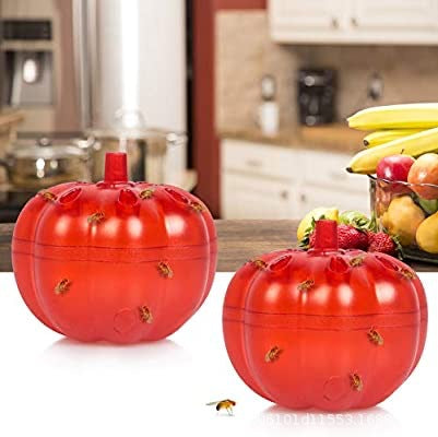 Kök Fruktflugfälla Återanvändbar Tomatformad Design 0