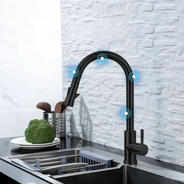 Köksblandare med Sensor och Utdragbar Pip 2