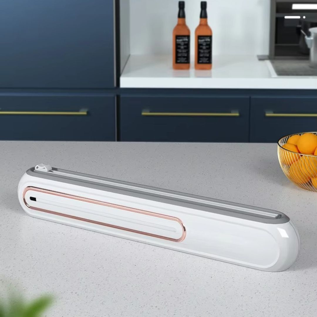 Köksdispenser för plastfilm med magnetisk fäste 3