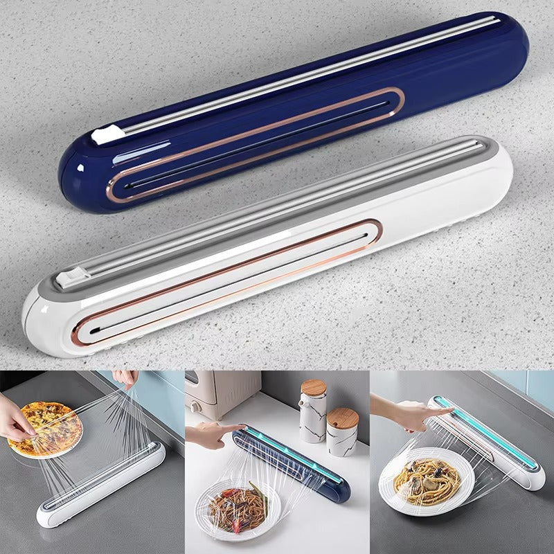 Köksdispenser för plastfilm med magnetisk fäste 4