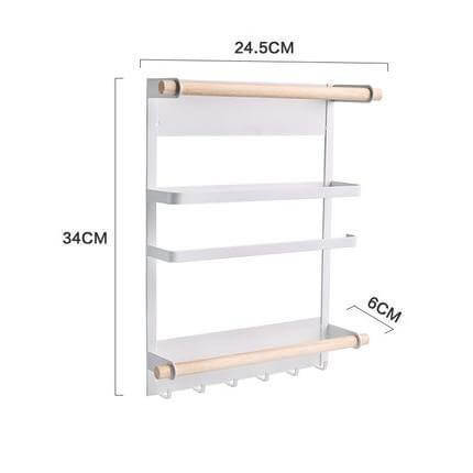 Köksförvaringshylla Magnetisk i Modern Design 0