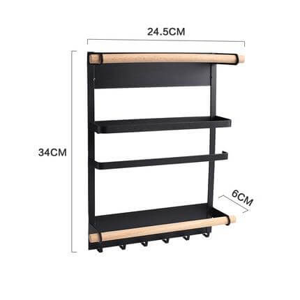 Köksförvaringshylla Magnetisk i Modern Design 7