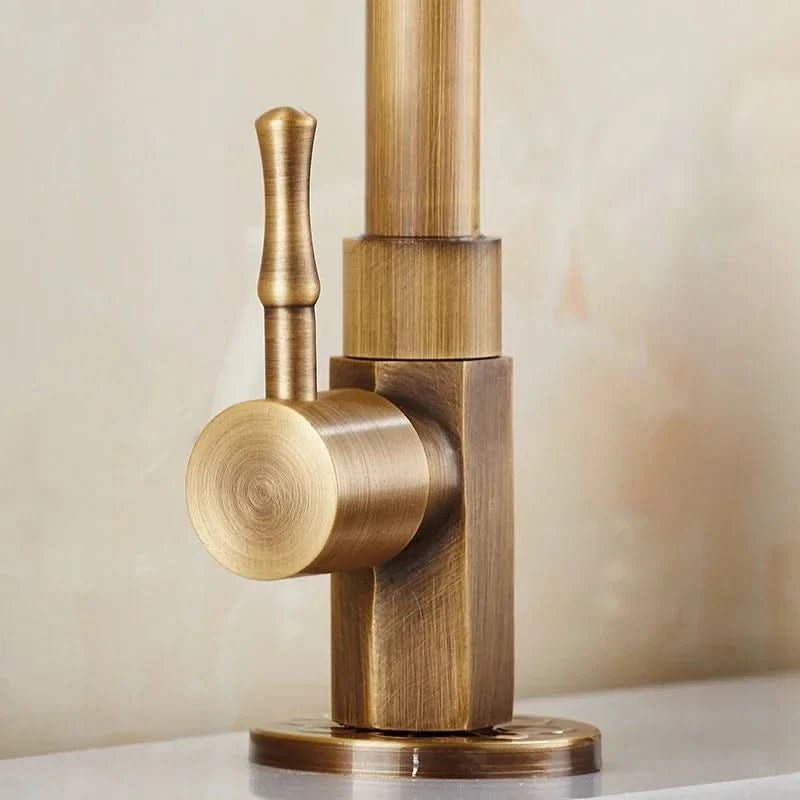 Kökskran med Antik Svanhalsdesign 4