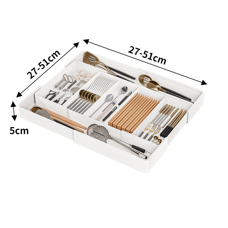 Kökslåda Organisatör Justerbar 4