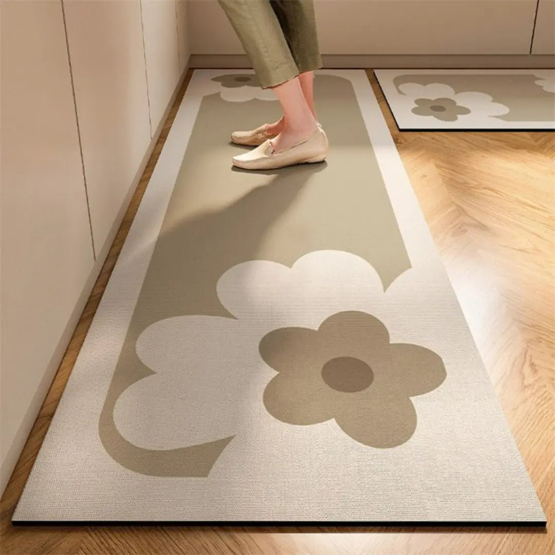 Köksmatta Halkfri Design för Matta Under Köksbord Minimalistisk Stil 3