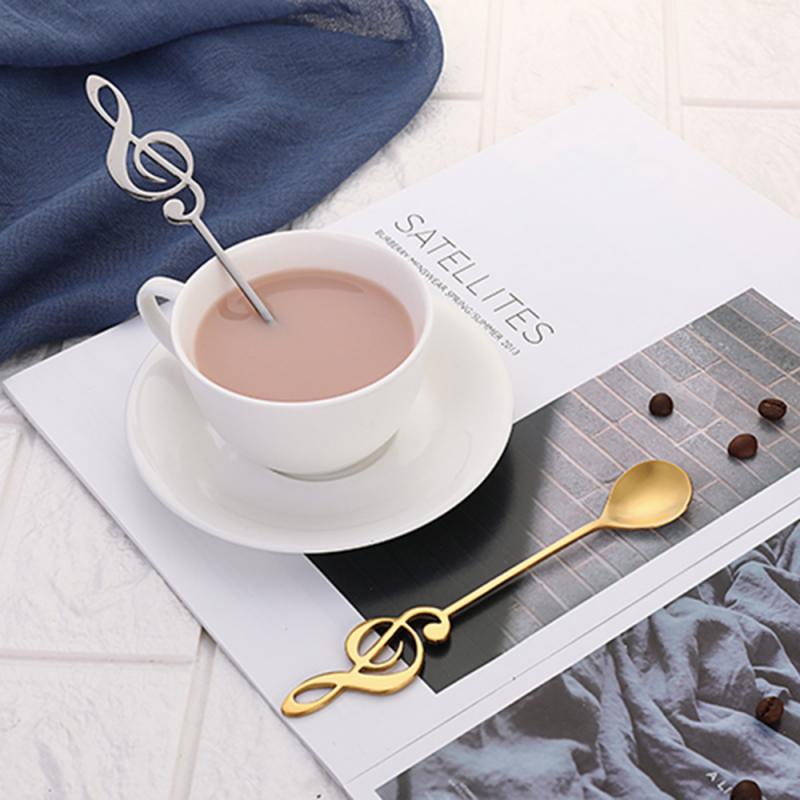 Köksredskap Musiknot Sked för Kaffe och Te 5