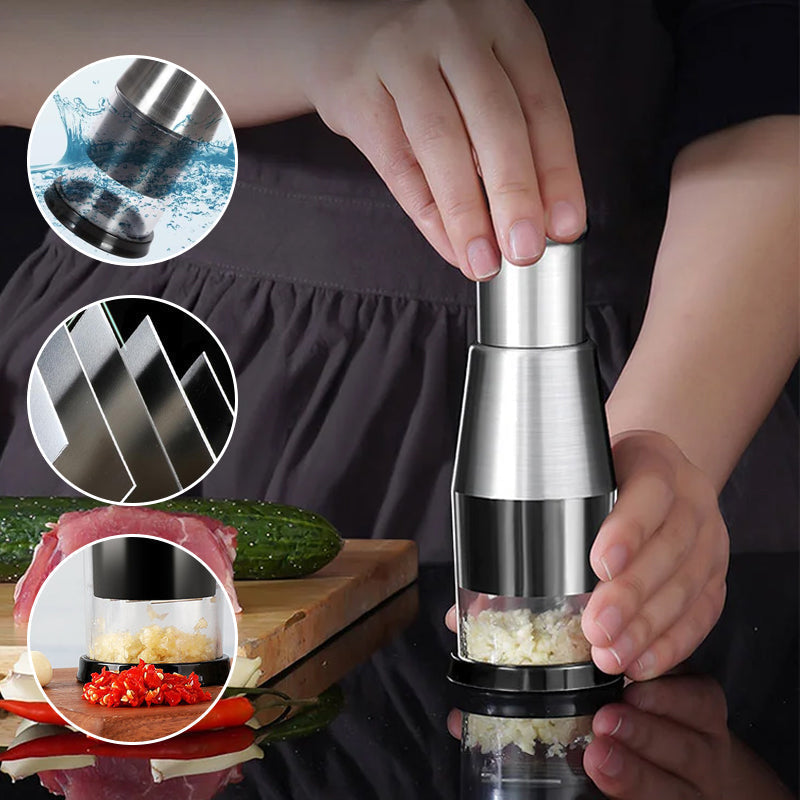 Köksredskap Vitlökshackare Multifunktionell Design 0