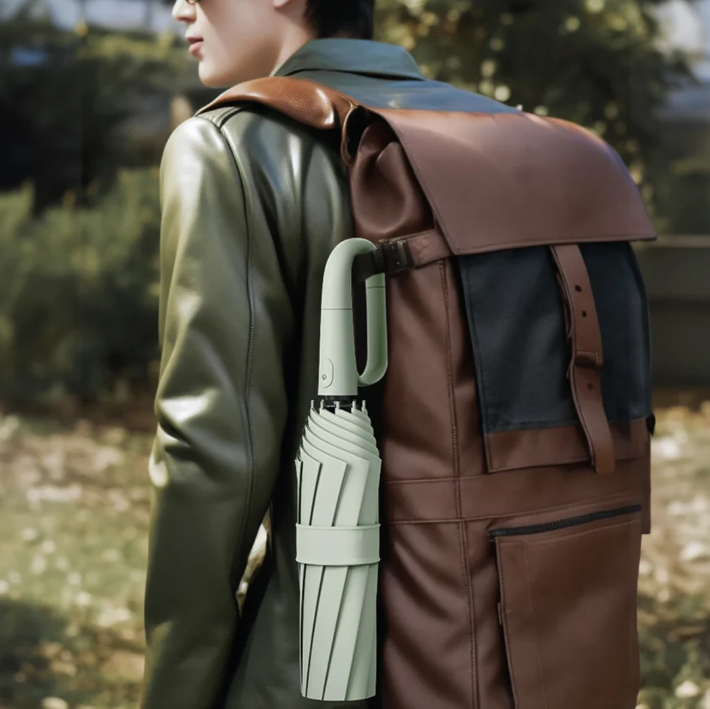 Kompakt Paraply Stormtålig För Utomhusbruk 1