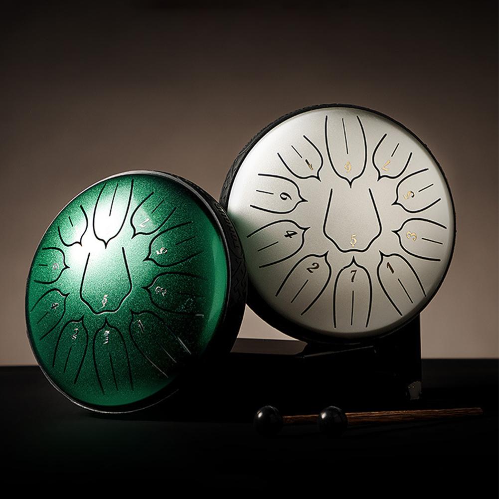 Kompakt Tongue Drum för Meditation och Musikterapi 1