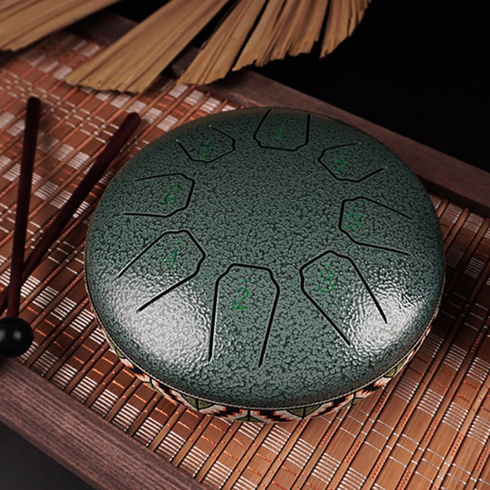 Kompakt Tongue Drum för Meditation och Musikterapi 13