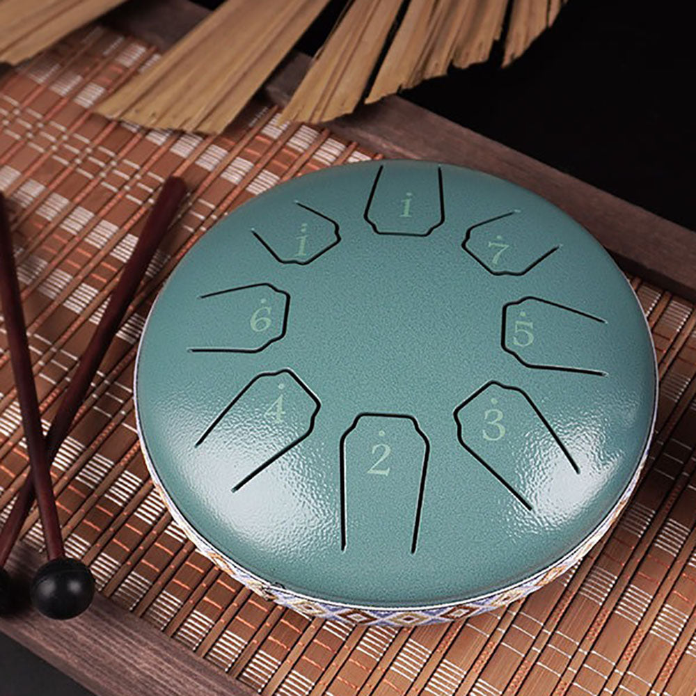 Kompakt Tongue Drum för Meditation och Musikterapi 16