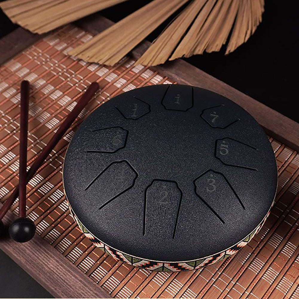 Kompakt Tongue Drum för Meditation och Musikterapi 19