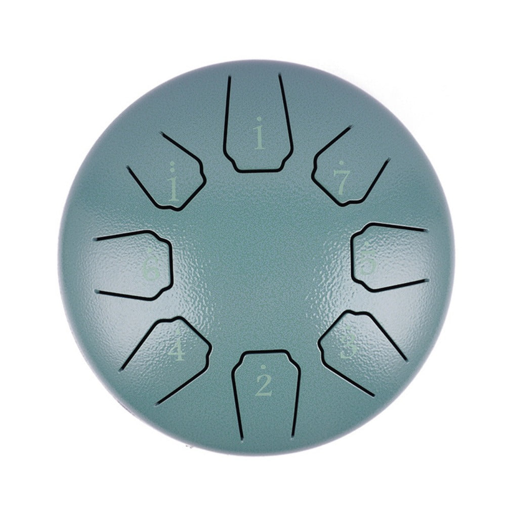 Kompakt Tongue Drum för Meditation och Musikterapi 8