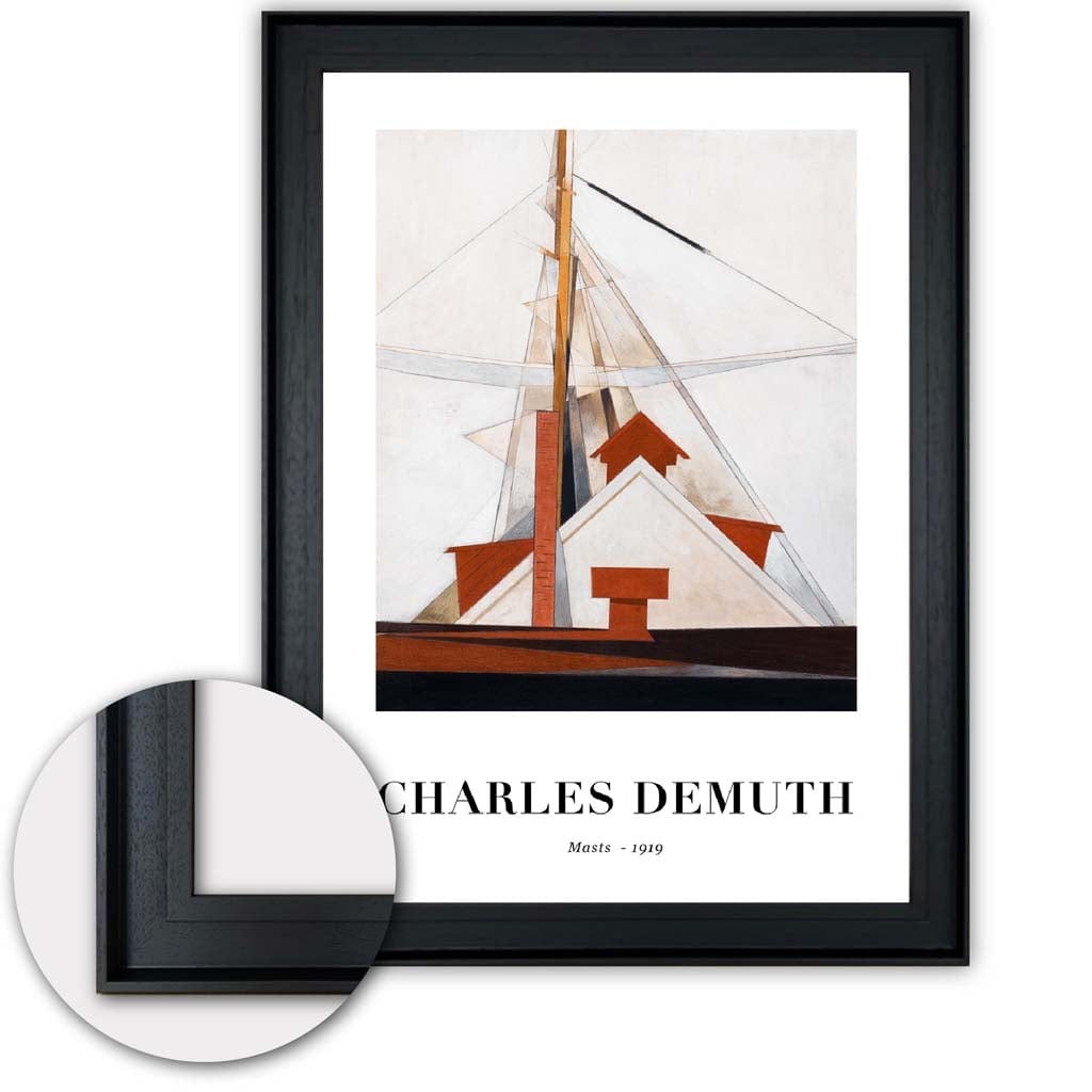 Konsttryck Charles Demuth - Masts Digitalt Optimerat för Heminredning 2